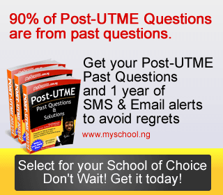 Post-UTME Past Questions & Exam Preparation Guide