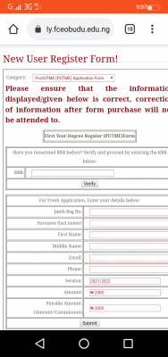 FCE Obudu Post-UTME 2021: Eligibility and Registration details