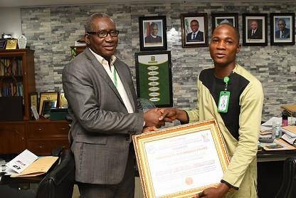 NANS honours YABATECH Rector