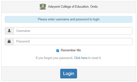 ACEONDO Login Portal