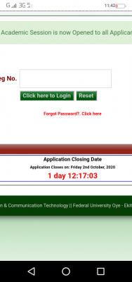 FUOYE extends Post-UTME registration for 2020/2021 session