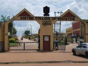 adeyemi college of education prelim admission list