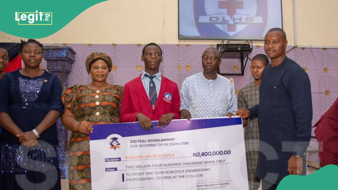 Jubilation as UTME candidate with top performance gets 2.4m scholarship, details emerge