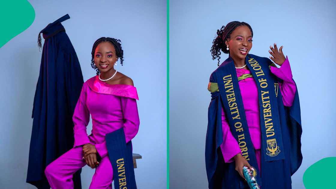 UNILORIN graduate who started with 1.3 GPA bags first class degree, speaks