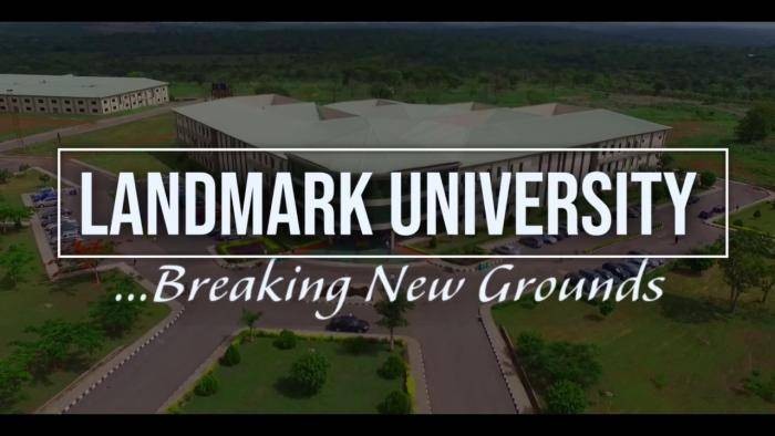 Landmark University postgraduate admission, 2024/2025