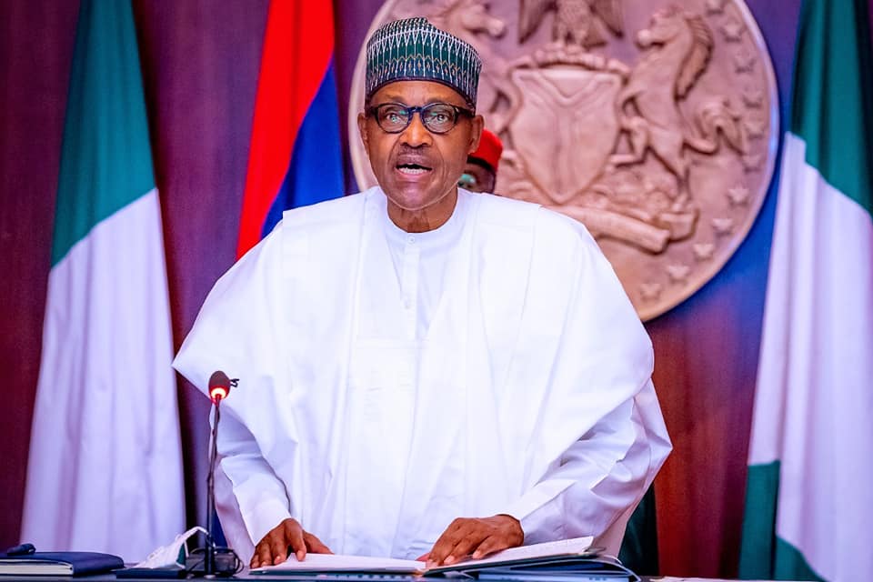 Buhari Offers Automatic Employment, Scholarship to 110 Ex-Corpers