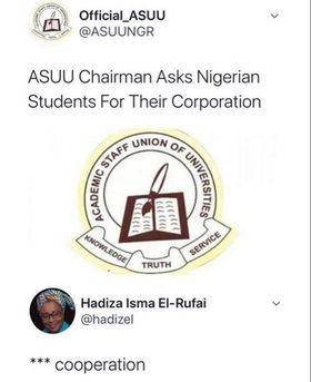 Gbas Gbos !!! See the Exchange Between ASUU and Kaduna State First Lady