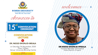 Bowen University 15th convocation ceremony announced