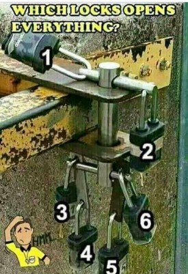 Which Locks Opens Everything?