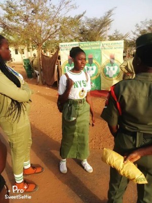 Deeper Life Lady Rocks Her Uniform in a Different Style