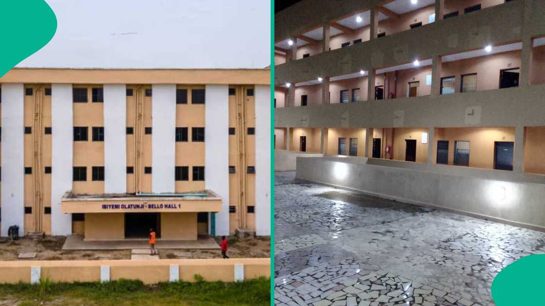 LASU: Lagos state university's new 10,800-bed hostel gets completed, photos emerge