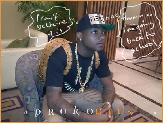 Davido Clears Rumour, Says 'I'm not a University Graduate Yet'