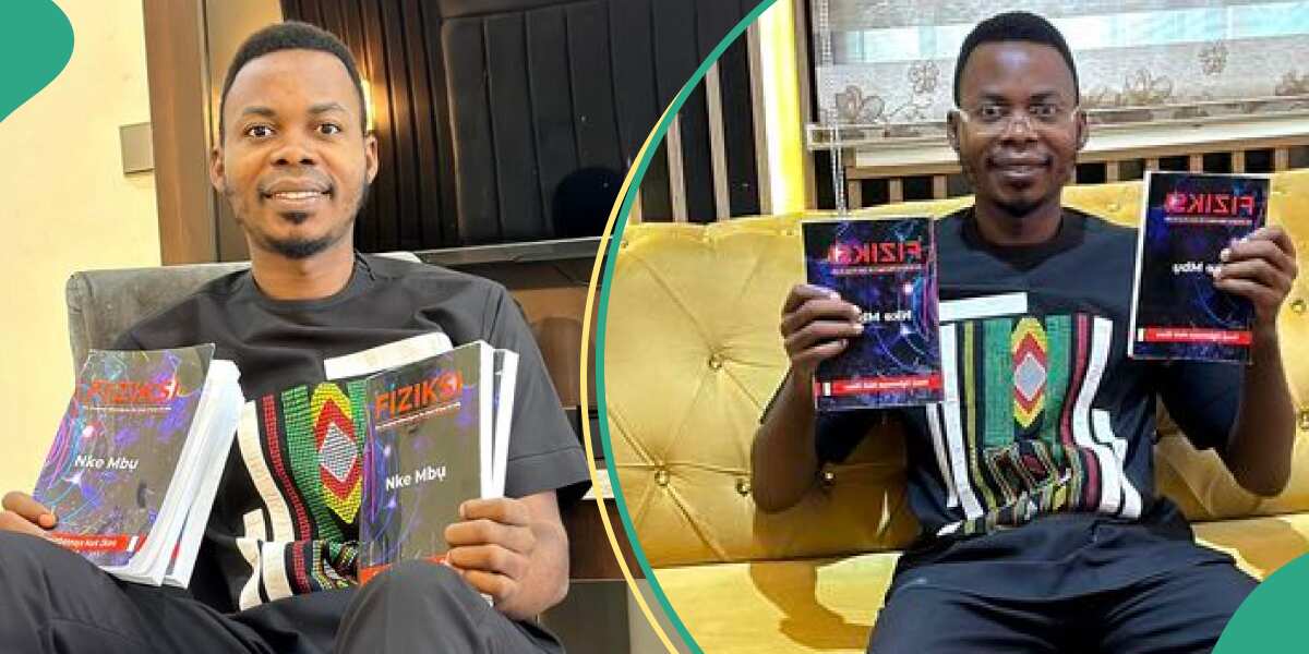 "This is commendable": Nigerian man publishes Physics textbook in Igbo language