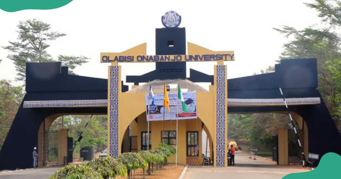 The Olabisi Onabanjo University entrance