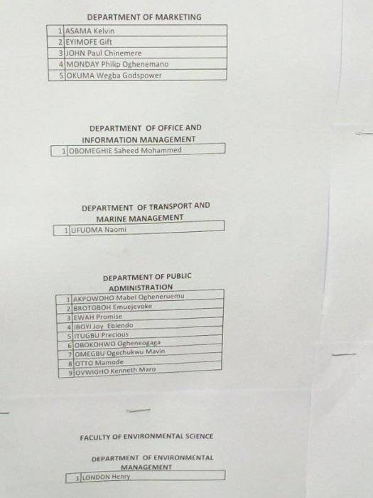 DSUST releases third batch admission list, 2023/2024