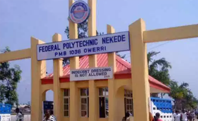 Federal Poly Nekede Part Time Admission List