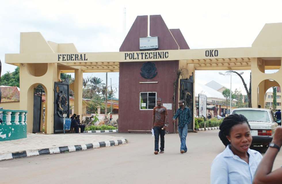 Federal Poly Oko Part Time Acceptance Fee for Fresh Students