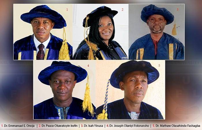 FULokoja promotes five academic staff to the rank of Associate Professor