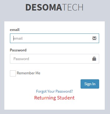 DESOMATECH Login Portal