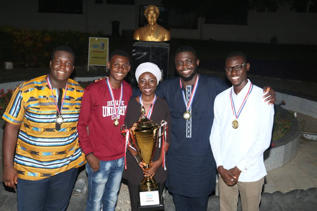 UNILORIN Wins the 1st West African Debate Championship in 2018 at Ghana