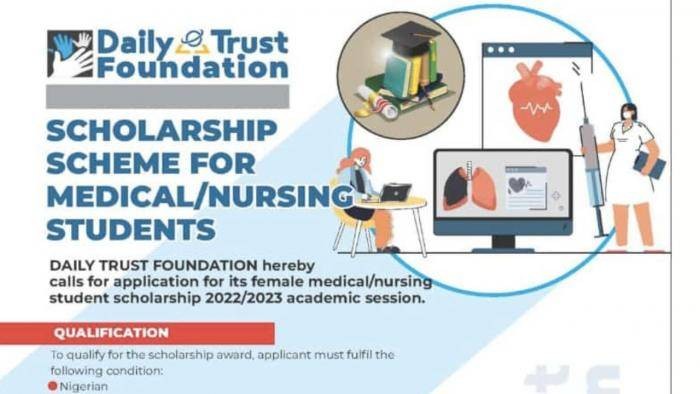 Daily Trust Foundation Female Medical Students Scholarship 2023