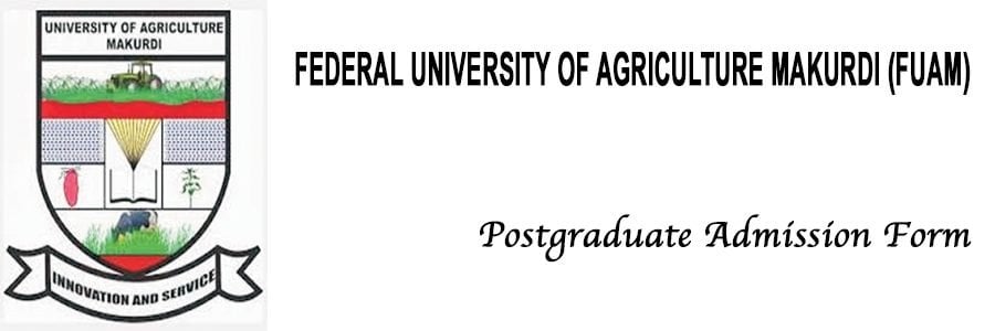 FUAM Postgraduate Admission Form 2021/2022 Session