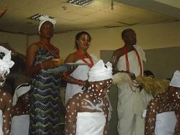 FUOYE Theatre Arts Department Holds 3rd Induction Ceremony