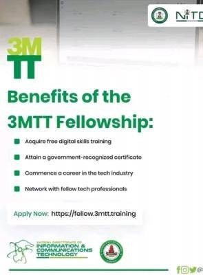 Empower Yourself with Technical Skills through the 3MTT Fellowship!