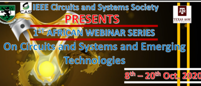 UNN to participate in 1st african webinar Series of IEEE Circuits and Systems Society (CASS)