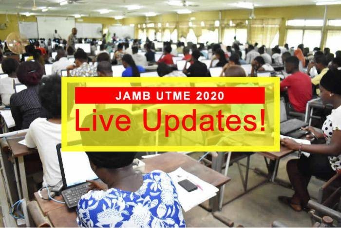 JAMB 2020 UTME 14th March - Live Updates!