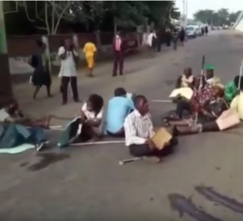 Disabled persons association protest non-inclusion in teachers recruitment exercise (video)