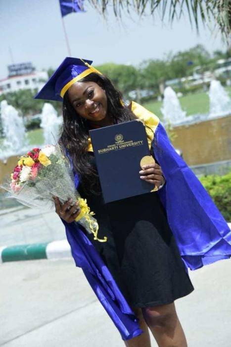 Nigerian Lady Bags Record-breaking First Class in Indian University