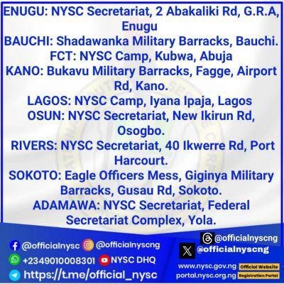 NYSC notice to Foreign Trained Nigerian Graduates in the 2024 Batch C Stream I Corps Members