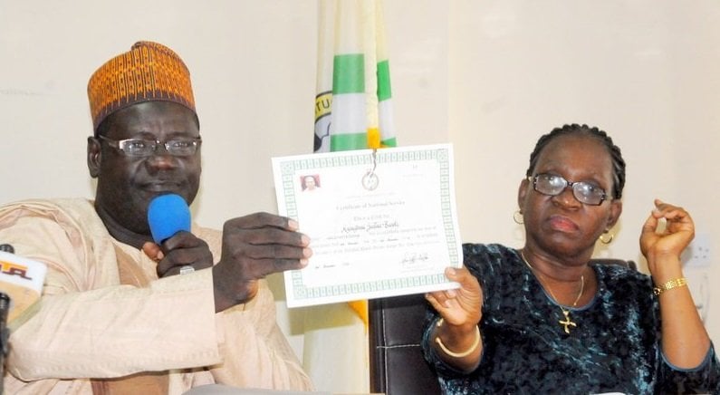 NYSC Unveils New Certificate with Corps Members’ Photo