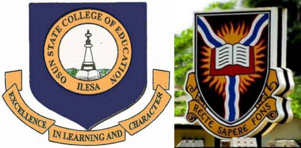 OSCOED Ilesa (UI Degree) Post UTME Form 2021/2022