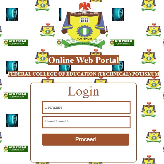 FCET Potiskum Login Portal