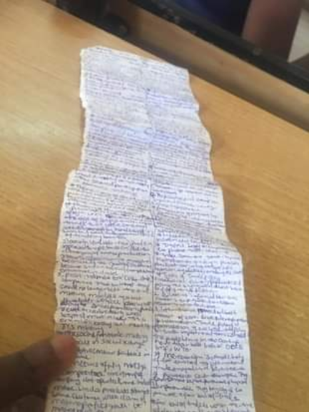 UNN student caught with a 'micro chip' during exams