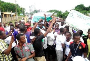 Polytechnics Students Protest ASUP 10-Month-Old Strike