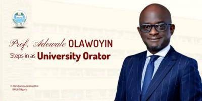 UNILAG appoints Prof. Adewale Olawoyin as University Orator