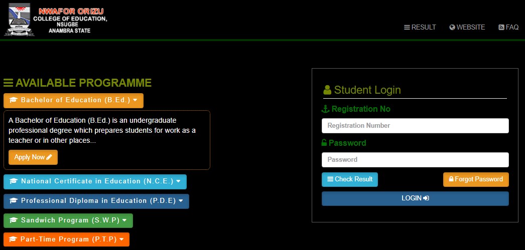 NOCEN Login Portal