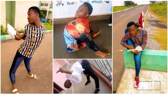 Meet Okechukwu, a Nigerian medical student with a rare flexible body