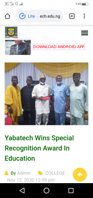 YABATECH wins special recognition award in education