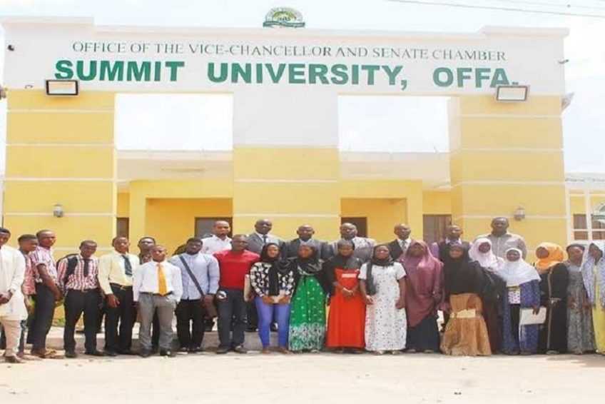 Summit University Post-UTME Form 2018/2019 Is Out