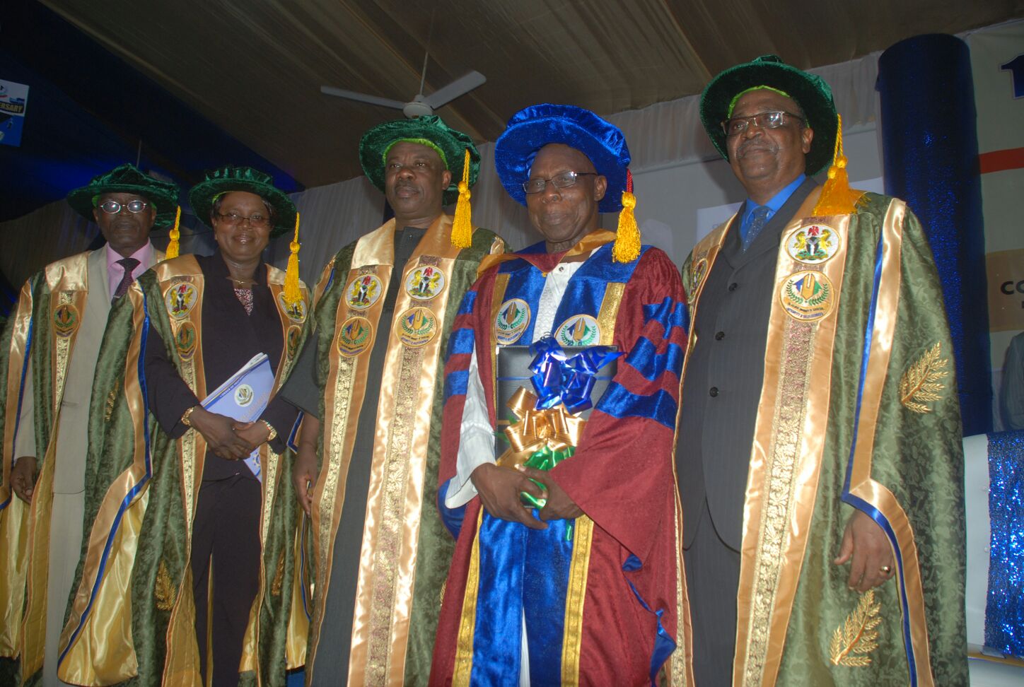 Obasanjo, Dangote & Awolowo Receive TASUED Doctorate Degrees