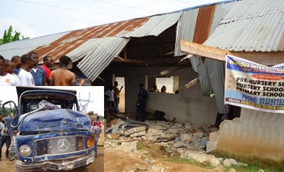 Truck Rammed into School Building, Killed 7, Injured 15