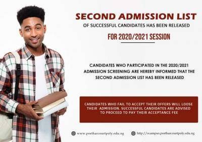 Elechi Amadi Polytechnic 2nd batch Admission List 2020/2021 session