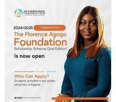 Florence Agogo Foundation Scholarship, 2025