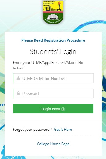 COEG Login Portal