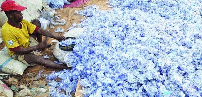 UNIZIK Students Turn Polythene Wastes to Money