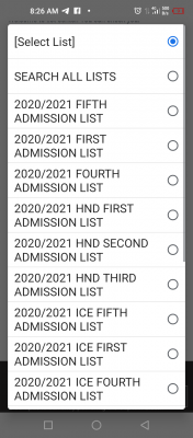 Elechi Amadi Poly 3rd batch HND admission list, 2020/2021